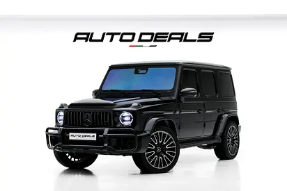 2025 Mercedes-Benz G 63 AMG MANUFAKTUR | GCC | Warranty & Service Contract | Low Mileage  | 4.0L V8