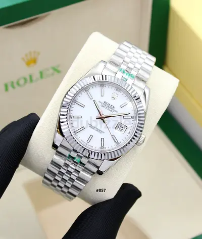 Rolex Datejust Steel Jubilee Bracelet White Dial - Men’s Master Quality Watch
