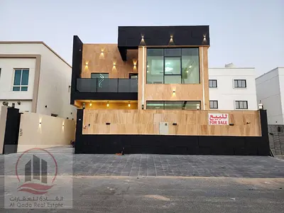 Villa  for sale at Ajman  -Al zaya  area  the Villa  3200 sqft   -G +1 ( 5  Master room +big  Majlis +Hall)