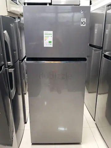 LG Top Freezer Refrigerator - Stainless Steel, 2-Door