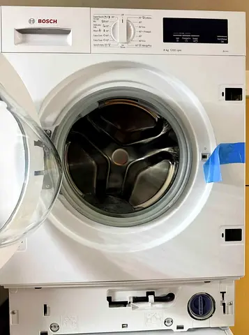 Bosch Series 6, Built-In Washing Machine, 8Kg, 1200 RPM, EcoSilence Drive, LED-Display, Allergy Plus