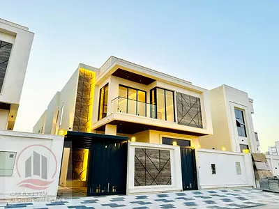 فيلا للبيع بعجمان منطقة  الياسمين الفيلا ارضى واول مساحة الفيلا 3200 قدم الفيلا ( 5 غرفة ماستر  +مجلس كبير +  صالة كبيرة + حوش كبير + غرفة خادمة )