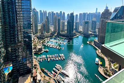 Marina & Sea View | 2 balconies | Chiller Free