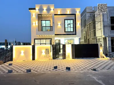 Villa for sale | Ajman | 5 master bedrooms, majlis, hall, maid’s room, rooftop | Freehold | Price n