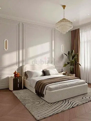 Premium Quality Cotton fabric Queen Bed Available