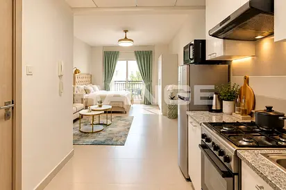 Furnished Studio | Balcony | Pool Access