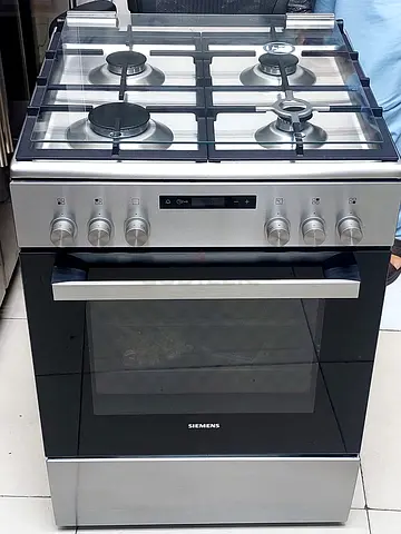 Siemens top gas oven electric 60/60cm
