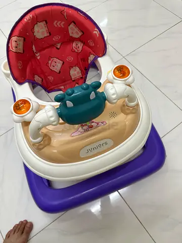 Baby walker/jumper seat - gently used, washable seat cover