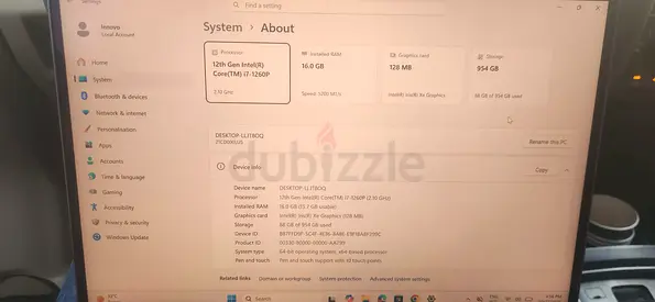 Dell All-in-One / Desktop PC - Intel Core i7, 16GB RAM, 1TB SSD (Used)