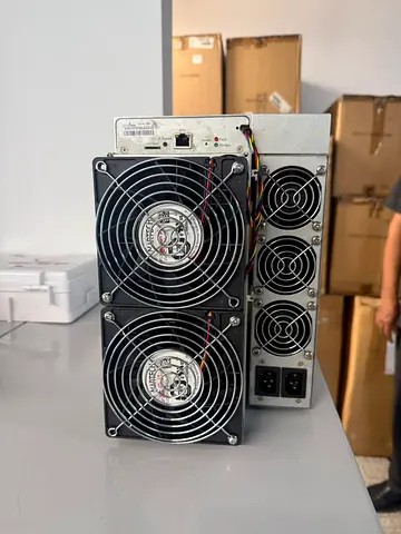 Used Bitcoin ASIC Miner (compact server-style unit) - working condition