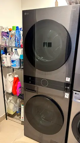 LG ThinQ Washer and Dryer Tower – Premium Design