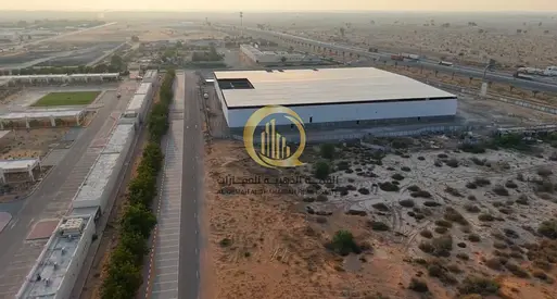 للبيع ارض صناعيه في البطائح الصناعيه مساحه 20.000 قدم شارعين امامي خلفي 36 و24 متر