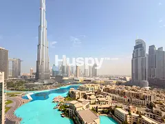 Upgraded | Burj and Fountain Views | Furnished