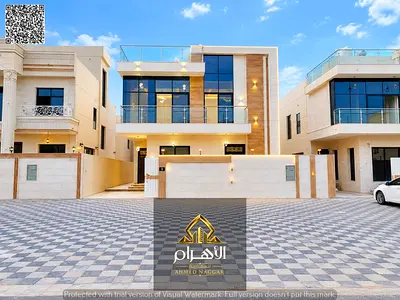 اقوي مشروع سكني بعجمان| فيلا فاخرة 3700 قدم للبيع في الحليو 2 - عجمان| 5 غرف نوم ماسترG+2 | تملك حر | بسعر تنافسي شامل رسوم التسجيل