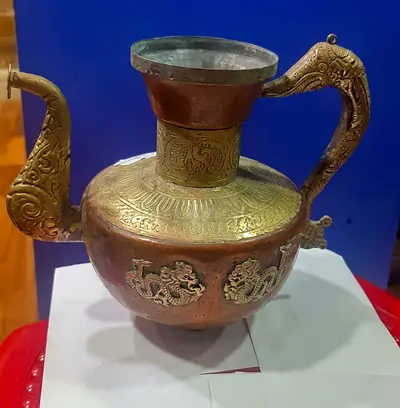 Brass decorative ewer pitcher-38cm height