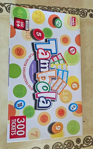 Tambola / Bingo Board Game with 300 Tickets - Family Fun