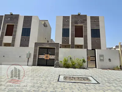 فيلا ارضى واول وروف للا يجار بعجمان  الياسمين 6 غرف مجلس وصالة وغرفة خادمة ومخزن وغرفة غسيل
