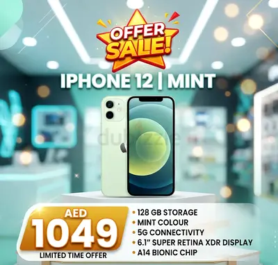 iPhone 12 Mint - 128GB, Excellent Condition, 5G Ready