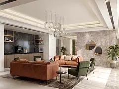 Waterfront Studio | Azizi Venice 6 | Lagoon & Marina Views