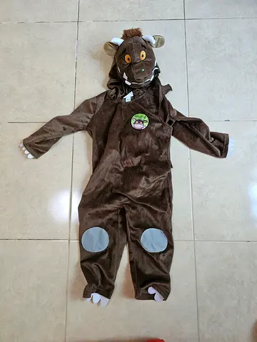Kids gruffalo onesie costume (size 2 -3) - used