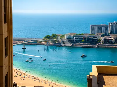 2BR Apartment | Bahar 1 JBR | Marina & Sea Views | Balcony