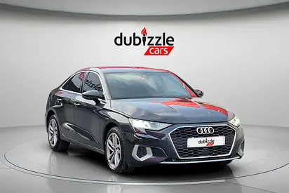 AED 958/month | 2022 Audi A3 | GCC Specs | Ref#546753