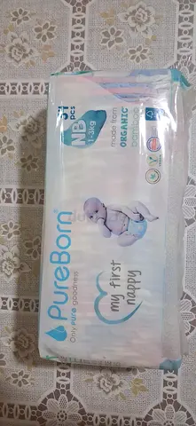 Pack of Pureborn Newborn Baby Diapers NB - unopened