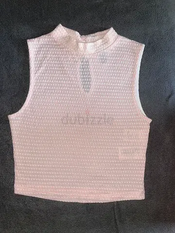 Pink Crop Top