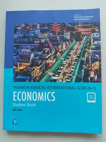 Pearson Edexcel International GCSE (9-1) Economics Student Book by Rob Jones