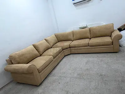 Excellent condition pottery barn lshape sofa