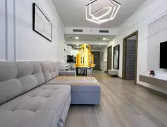 Furnished 1BR Apartment | Balcony & City View