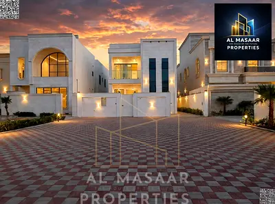 Villa in Al Muwaihat, located on the main street, featuring an internal elevator; includes electric