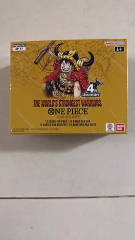 One Piece TCG: OP-17 Booster Box (English Version)  SEALED PACK
