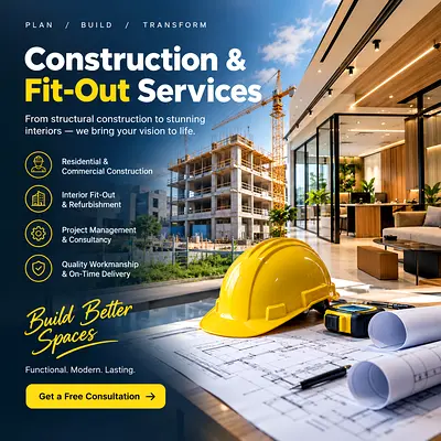 Construction & Fit-Out Website Development | Modern Contractor Websites