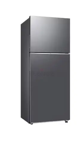 Good condition double-door refrigerator - top freezer