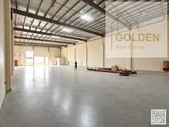 Warehouse with Powerful 100 kW Electricity, Suitable for Factories and Production Lines on a Main Ro