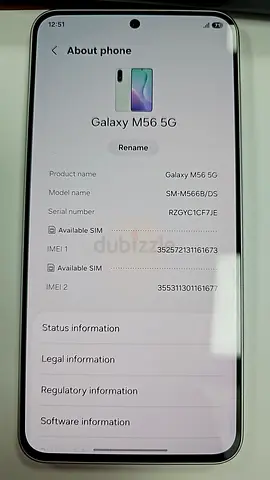 Samaung Galaxy M56 5G