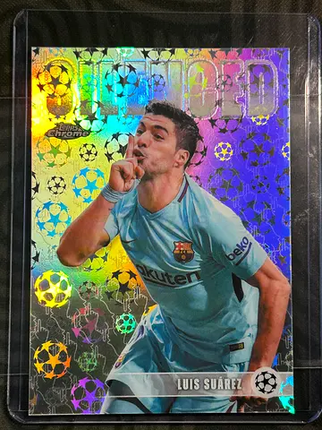 LUIS SUÁREZ – TOPPS CHROME SILENCED