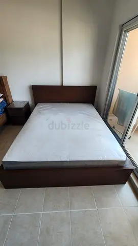 Ikea King size bed with mattress available in perfect condition