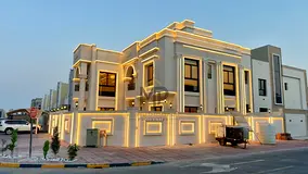 Luxury corner villa with private pool for sale, prime location and high privacy, elegant design and