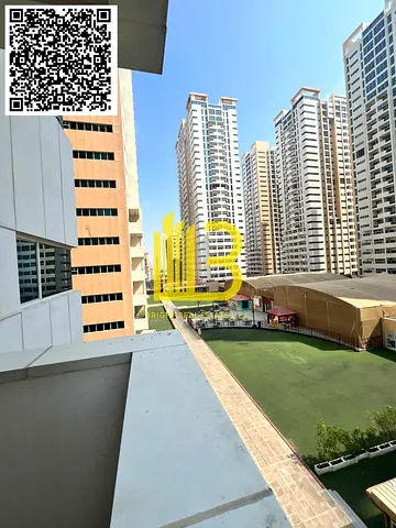 Urgent !!! 1 Bedroom Big Size close kitchen with parking For rent in Ajman One Tower
