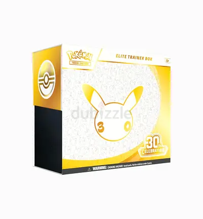 Pokémon TCG: 30th Celebration Elite Trainer Box (1 Full-Art Promo Card, 9 Booster Packs & Premium )