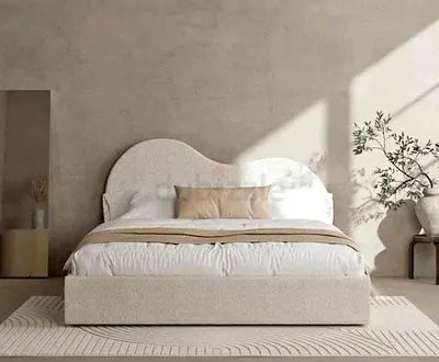 Premium Quality Cotton fabric king Bed Available