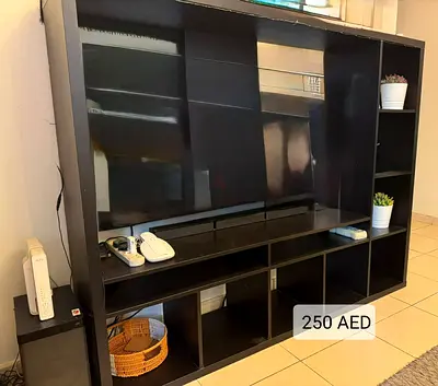 Furniture and fish tank