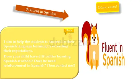 Spanish lessons!