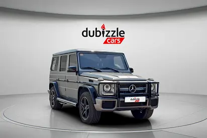 AED 9800/month | 2015 Mercedes-Benz G-Class G 63 AMG | GCC Specs | Ref#547159