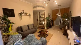 Luxury apartment (second occupancy) 2 bedrooms, a living room, and an open balcony. in Al Rashidiya