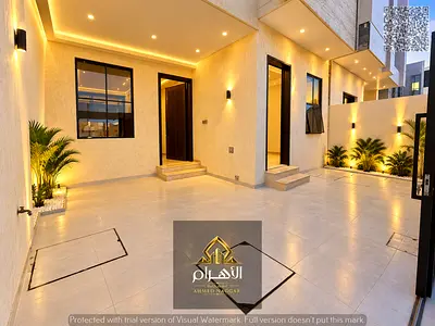 Registration fees included | Exceptional luxury villa for sale in Al Helio 2 | 5 bedrooms, G+2 | Cu