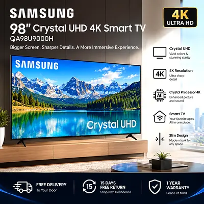 Samsung 98inch Crystal UHD