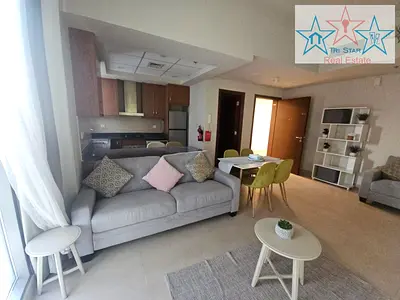 Furnished 1BR Apartment | AL FURJAN | Balcony & City View